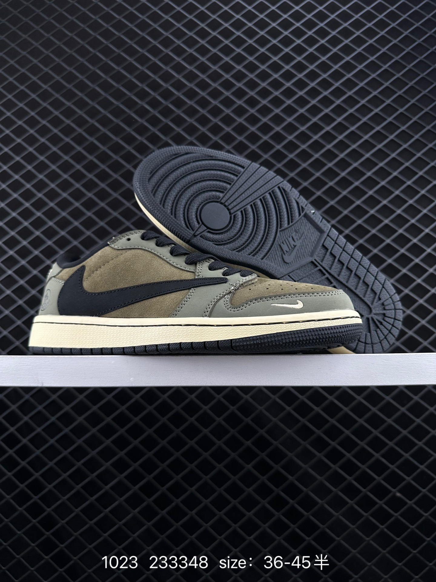 Travis Scott x Air Jordan 1 ” Reverse Mocha “